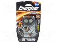 Torch: LED; 200lm; No.of diodes: 2; 17h; HARDCASE ENERGIZER