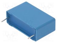 Capacitor: polypropylene; X2; 4.7uF; 18x33x31.5mm; THT; ±20% EPCOS