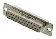 D-SUB CONN, RCPT, DB, 25P, CABLE