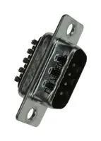 D-SUB CONN, PLUG, DE, 9P, PANEL
