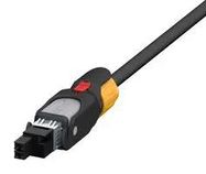 I/O CONNECTOR, PLUG, 2POS, CABLE