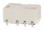 SIGNAL RELAY, DPDT, 12VDC, 1A, SMD