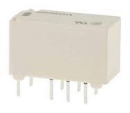 SIGNAL RELAY, DPDT, 5VDC, 2A, TH