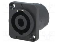 Connector: loudspeaker; socket; male; PIN: 2; 30A; 133V; SP; IP54 AMPHENOL