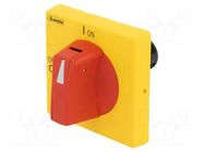 Knob; GA; red/yellow LOVATO ELECTRIC