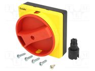 Knob; GA; red/yellow LOVATO ELECTRIC