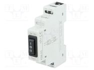 Module: pushbutton switch; Urated: 230VAC; Uoper.max: 250VAC; 10A ZAMEL