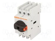 Switch-disconnector; Poles: 3; for DIN rail mounting,screw type LOVATO ELECTRIC