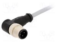 Connector: M12; plug; PIN: 4; male; A code-DeviceNet / CANopen; 10m HARTING