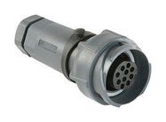 CIRCULAR CONNECTOR, RCPT, 32POS, CRIMP