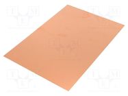 Laminate; FR4,epoxy resin; 0.6mm; L: 170mm; W: 120mm 