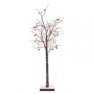 LED tree of lights with berries, 120 cm, outdoor and indoor, warm white, timer, EMOS