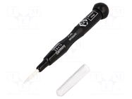 Ceramic trimmer; Bit: slot; Size: SL 2.6; Blade length: 16mm C.K