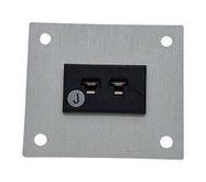 THERMOCPL CONN, W/PANEL, SOCKET, J, 1WAY