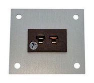 THERMOCPL CONN, W/PANEL, SOCKET, T, 1WAY