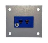 THERMOCPL CONN, W/PANEL, SOCKET, K, 1WAY