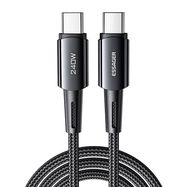 USB-C do USB-C Cable, Essager, EXCTT3-CGA0G-P, 240W, 2m (black), Essager