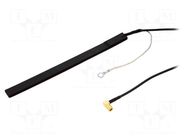 Antenna; inner; DAB; with amplifier; 3m; 16dB; 5VDC 4CARMEDIA