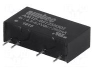 Converter: DC/DC; 1W; Uin: 4.5÷5.5VDC; Uout: 12VDC; Iout: 83mA; SIP7 AIMTEC