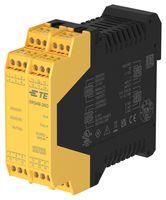 SAFETY RELAY, DPST-NO, 24VDC, 6A, DIN