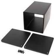 ENCLOSURE, SMALL, ALUMINIUM, BLACK