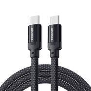 USB-C to USB-C cable, Essager, EXCTT1-YS01-P, 100W, 1m (black), Essager