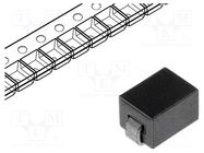 Ferrite: bead; Imp.@ 100MHz: 47Ω; SMD; Imp.@ 25MHz: 30Ω; B: 3.1mm FERROCORE