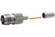 RF/COAXIAL, TNC JACK, STRAIGHT, 50 OHM, CRIMP