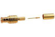 RF/COAXIAL, MCX PLUG, STRAIGHT, 75 OHM, CRIMP