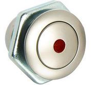 PUSHBUTTON SWITCH, ILLUM RED