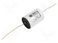 Capacitor: copper-polypropylene; 0.33uF; 600VDC; ±2%; Ø27x38mm MIFLEX