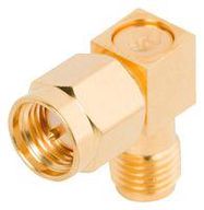 SMA FEMALE TO MALE ADAPTER, R/A / INDIVIDUAL BAG 43AC7729