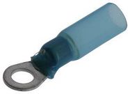 TERMINAL, RING TONGUE, M4, 14AWG, BLUE