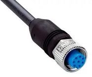 SENSOR/ACTR CBL, 8P, M12 RCPT-FREE END
