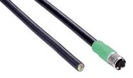 SENSOR/ACTR CBL, 17P, M12 RCPT-FREE END