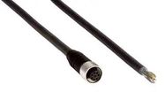 SENSOR/ACTR CBL, 8P/M12 RCPT-FREE END/5M