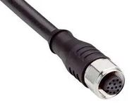SENSOR/ACTR CBL, 12P, M12 RCPT-FREE END