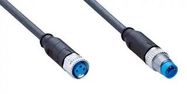 SENSOR/ACTR CBL, 3P, M8 RCPT-PLUG, 0.5M