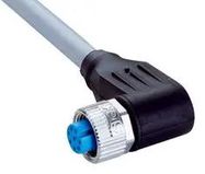 SENSOR/ACTR CBL, 8P, RA M12 RCP-FREE END