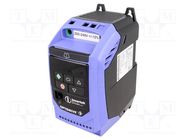 Vector inverter; Max motor power: 0.37kW; Usup: 200÷240VAC; IN: 4 