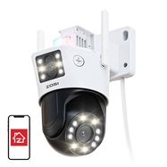 IP Outdoor Camera ZOSI C298 WiFi Pan Tilt 6MP Dual IP66, ZOSI