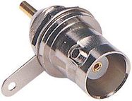 RF/COAXIAL BNC BULKHEAD JACK STR 50 OHM SOLDER