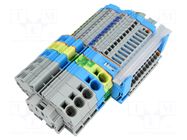Splice terminal: rail; grey; 4mm2; TS35 WAGO