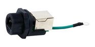 ADAPTER, IN-LINE, 8P8C, RJ45 JACK-JACK