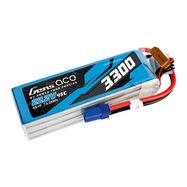 Gens ace 3300mAh 22.2V 45C 6S1P Lipo Battery Pack with EC5 Plug, Gens ace