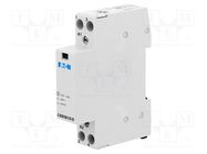 Contactor: 2-pole installation; 25A; 230VAC; NO x2 EATON ELECTRIC