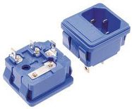 CONNECTOR, POWER ENTRY, PLUG, 10A