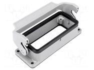 Enclosure for connectors: HDC; size 16B; Han® HMC; IP65 HARTING