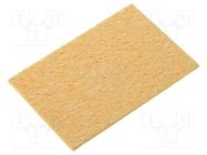 Tip cleaning sponge; for soldering station; 65x50mm SOLDER PEAK