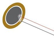 PIEZO BENDER, 4KHZ, 0.025UF, 350 OHM